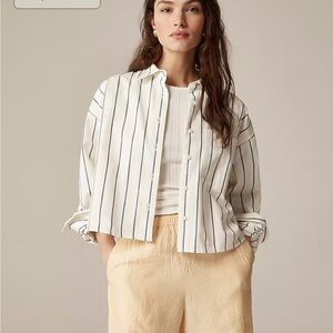 J Crew Etienne Striped Shirt NWT